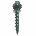 Hillman Fasteners Hillman Fasteners 250503 LB 10 x 1.5 in. Metal to Wood Self-Drilling Roofing Screws, Green TO3242366